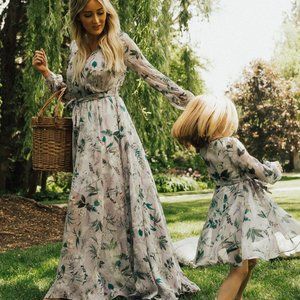 Ivy City Co Lavender Fields Dress EUC Size 3XL